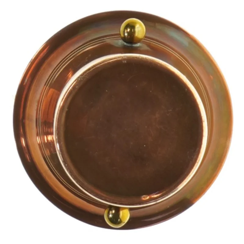 Kobber vase (str. 8 cm)