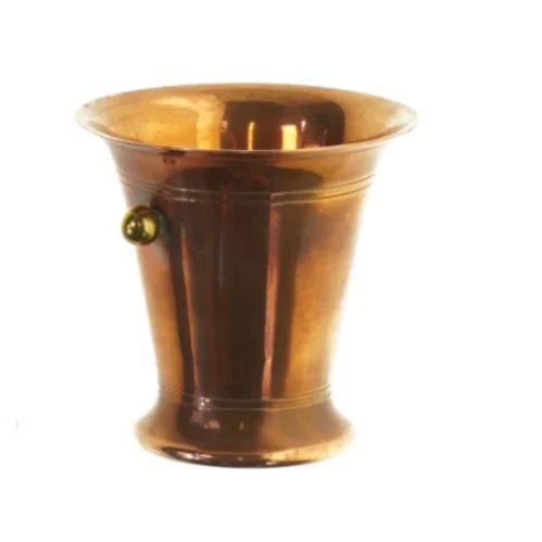 Kobber vase (str. 8 cm)