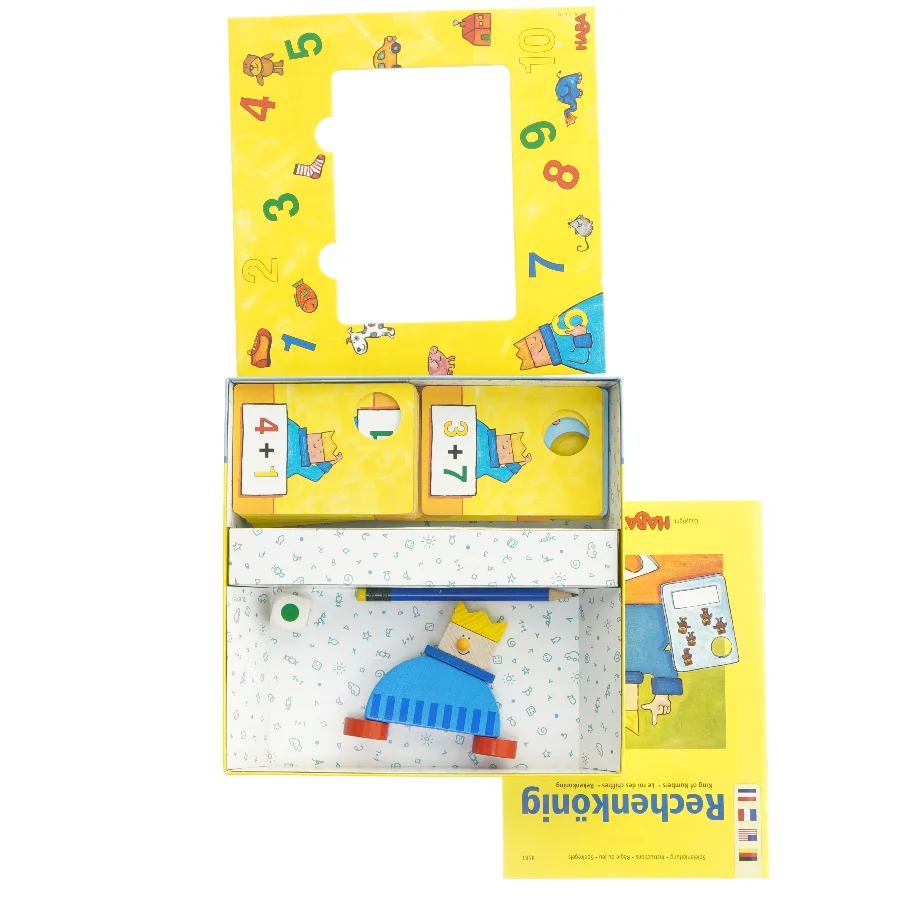 HABA regne leg-og-lær sæt fra Haba (str. 22, 22 x 5 cm)