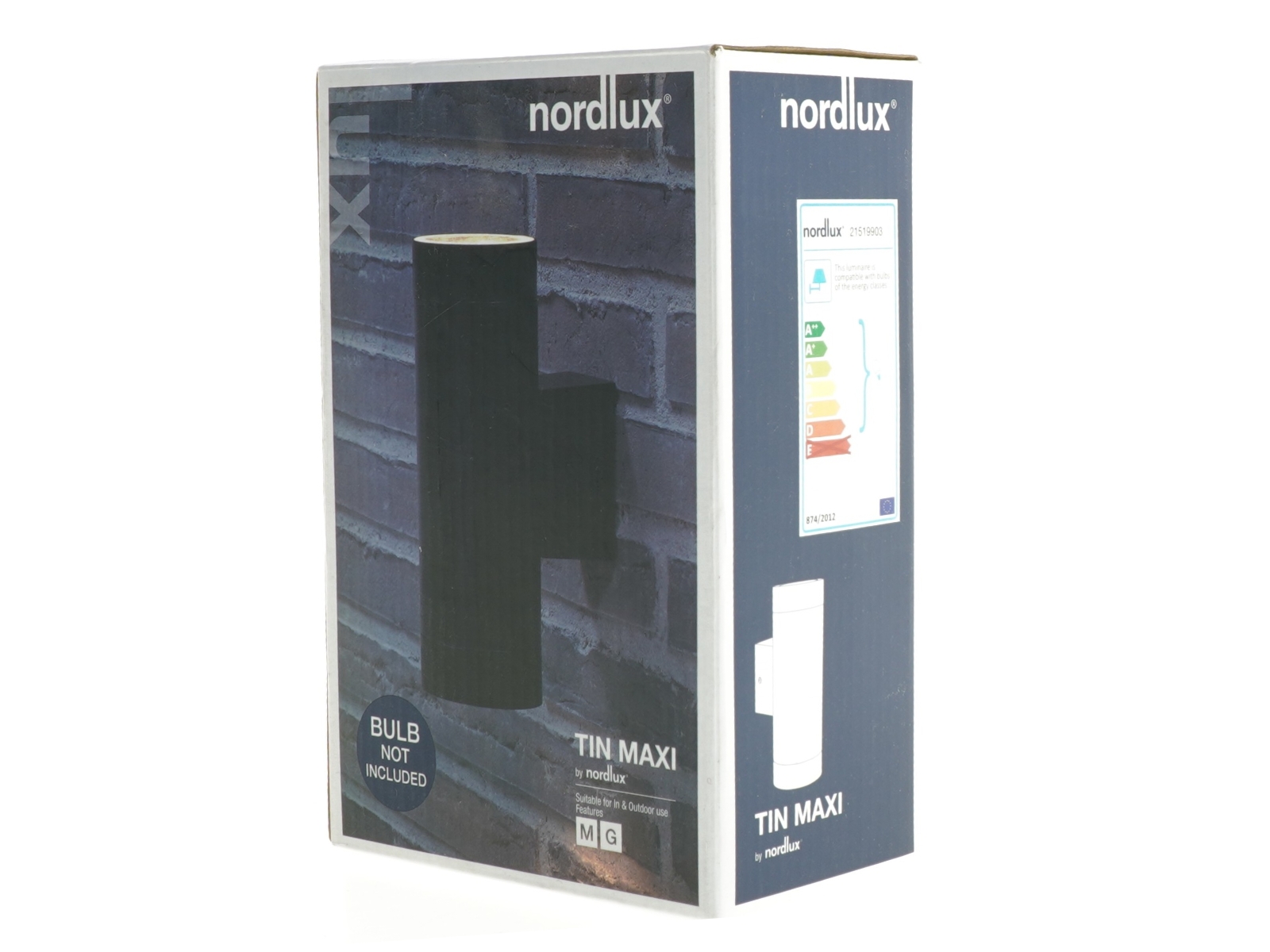 Udendørslampe fra Nordlux (str. 19,5 x 12,5 x 7,6 cm)