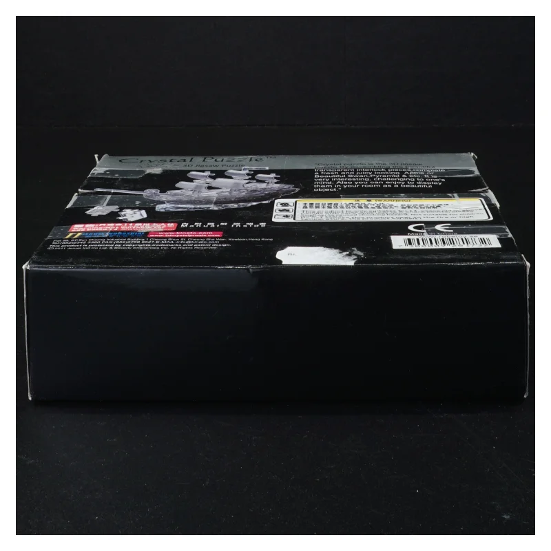 3D krystalpuslespil - piratskib fra Crystal Puzzle (str. 18 x 19 x 5 cm)