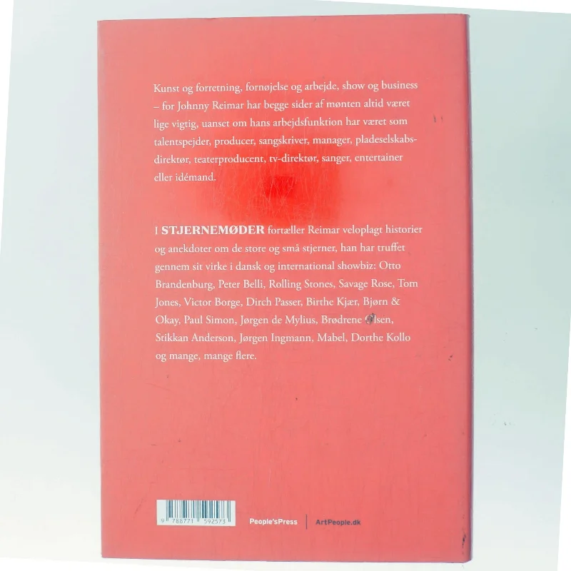 Stjernemøder : historier om dem, jeg mødte på vejen af Johnny Reimar (Bog)