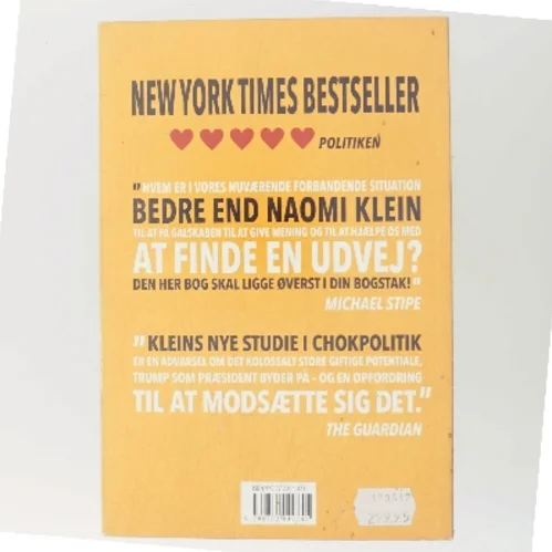 Nej er ikke nok : modstand mod Trump & højrepopulismens chokpolitik af Naomi Klein (Bog)