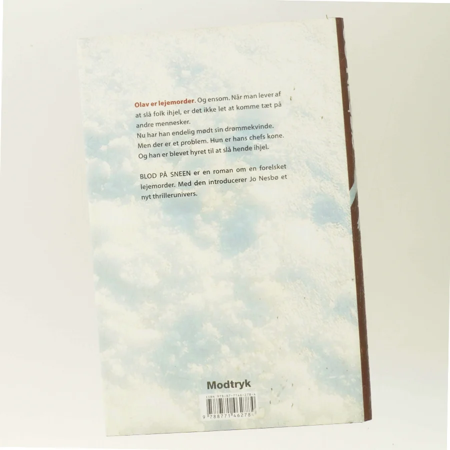 Blod på sneen af Jo Nesbø (Bog)