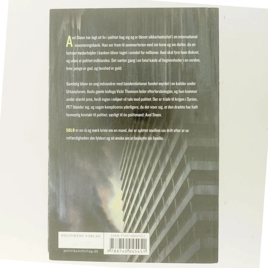 Solo af Jesper Stein (Bog)