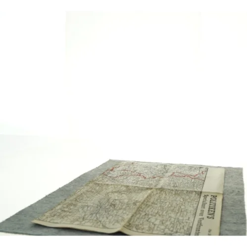 Vintage kort over Vestfronten / Tyskland (str. 46 x 32 cm)