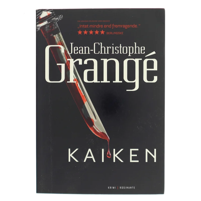 Kaiken af Jean-Christophe Grangé (Bog)