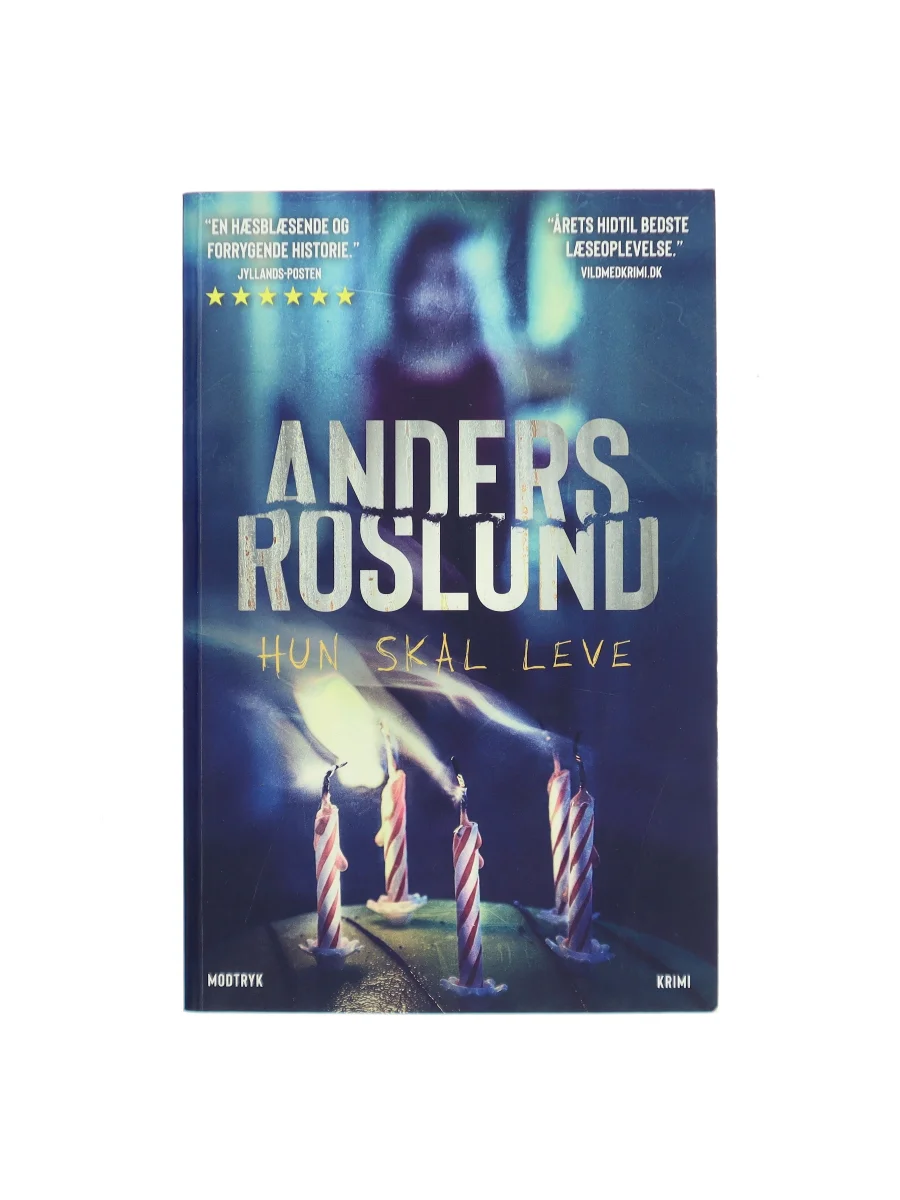 Forsiden af Hun skal leve af Anders Roslund