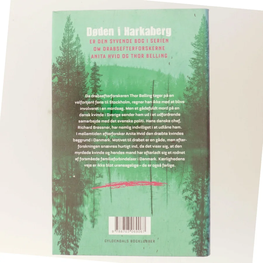 Døden i Harkaberg af Lars Kjædegaard (Bog)