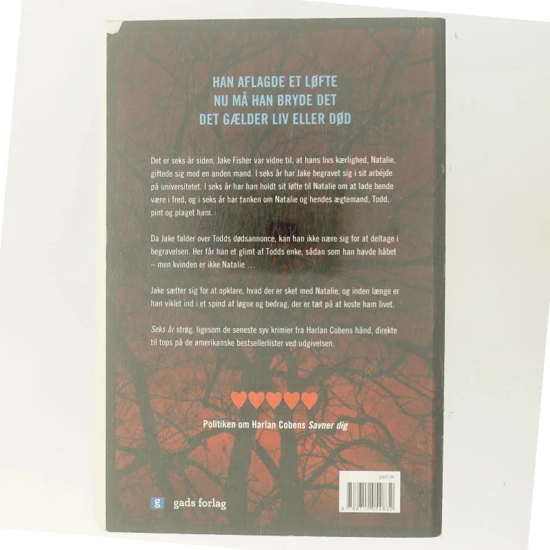 Seks år af Harlan Coben (Bog)