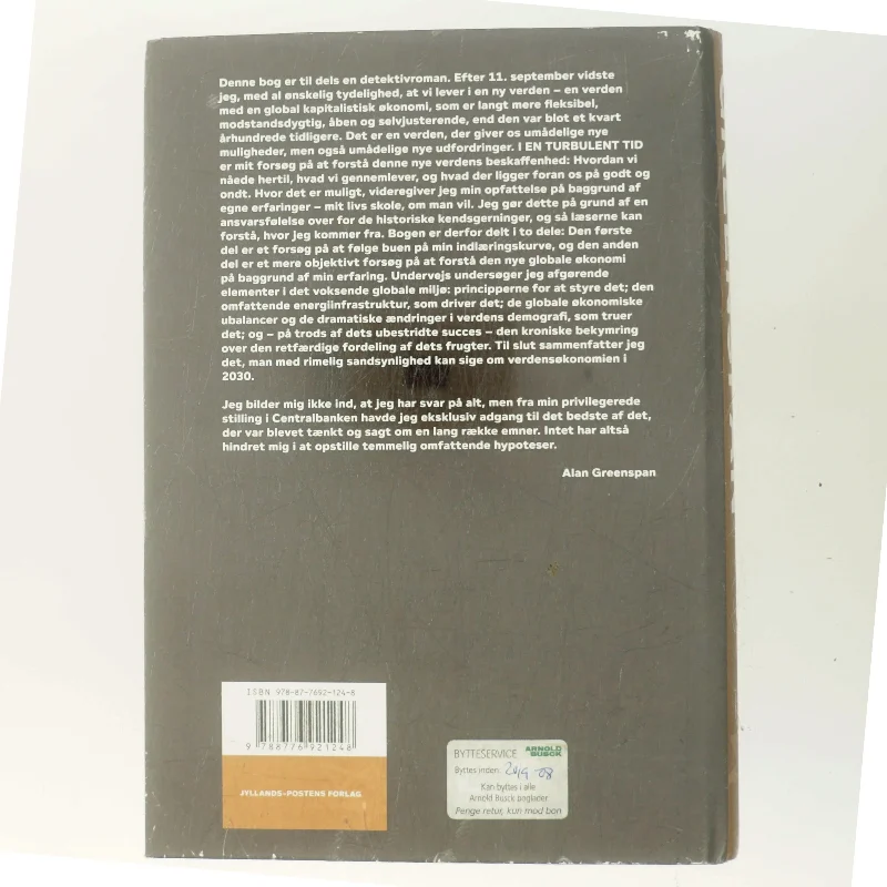 I en turbulent tid : muligheder i en ny verdensorden af Alan Greenspan (Bog)