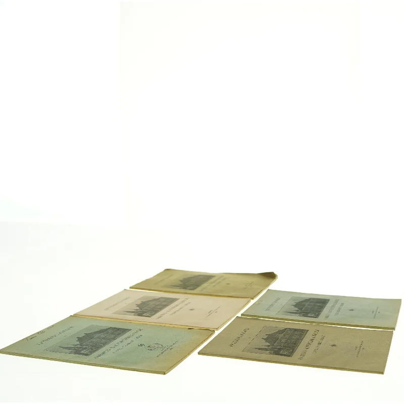 Årgangsskrifter fra Aarhus Katedralskole (str. 20 x 13 cm)