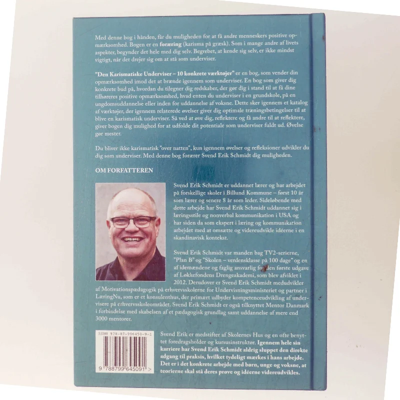 Den karismatiske underviser : 10 konkrete værktøjer af Svend Erik Schmidt (Bog)