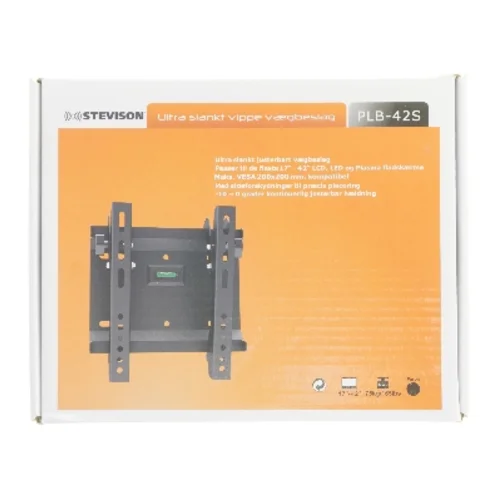 Ultra slankt vippe vægbeslag fra Stevison (str. 22x11,5 cm)