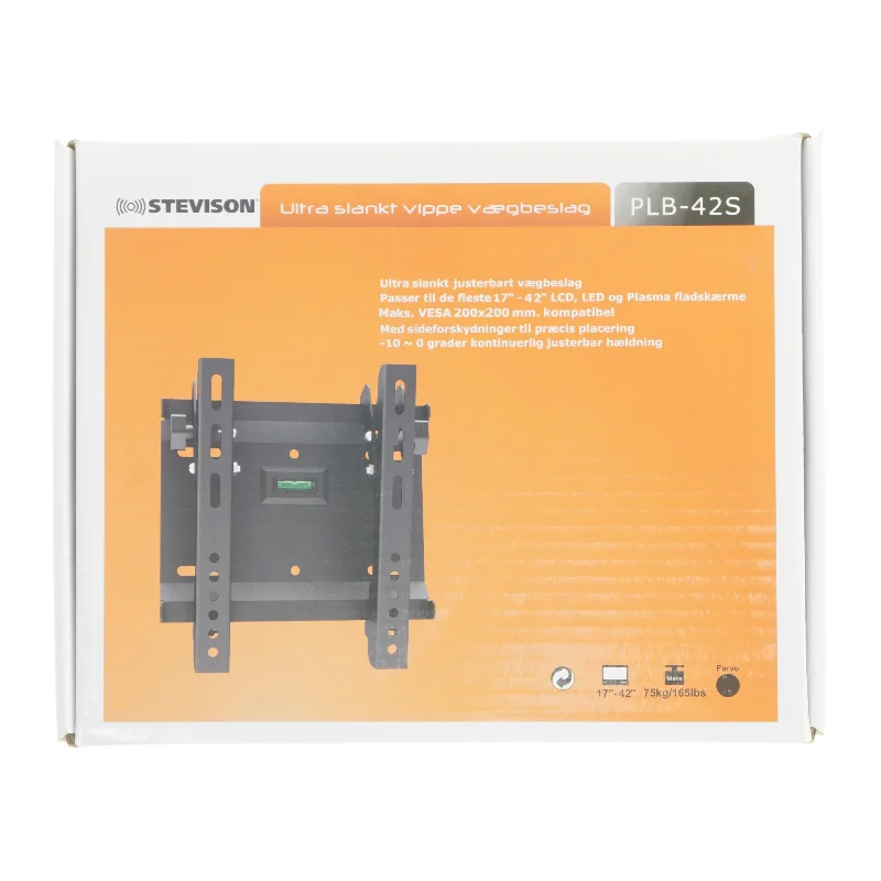 Ultra slankt vippe vægbeslag fra Stevison (str. 22x11,5 cm)