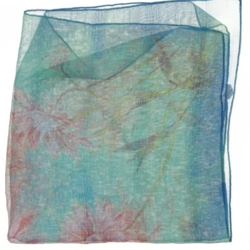 Firskåren tørklæde (str. 60x60 cm)