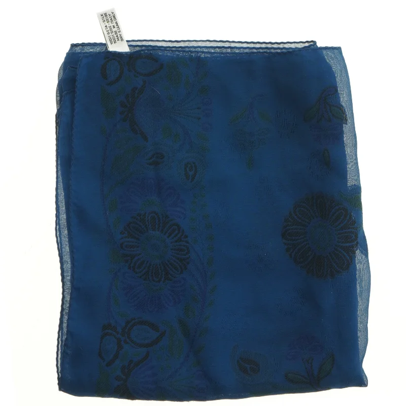 Blomstret tørklæde (str. 49x165 cm)