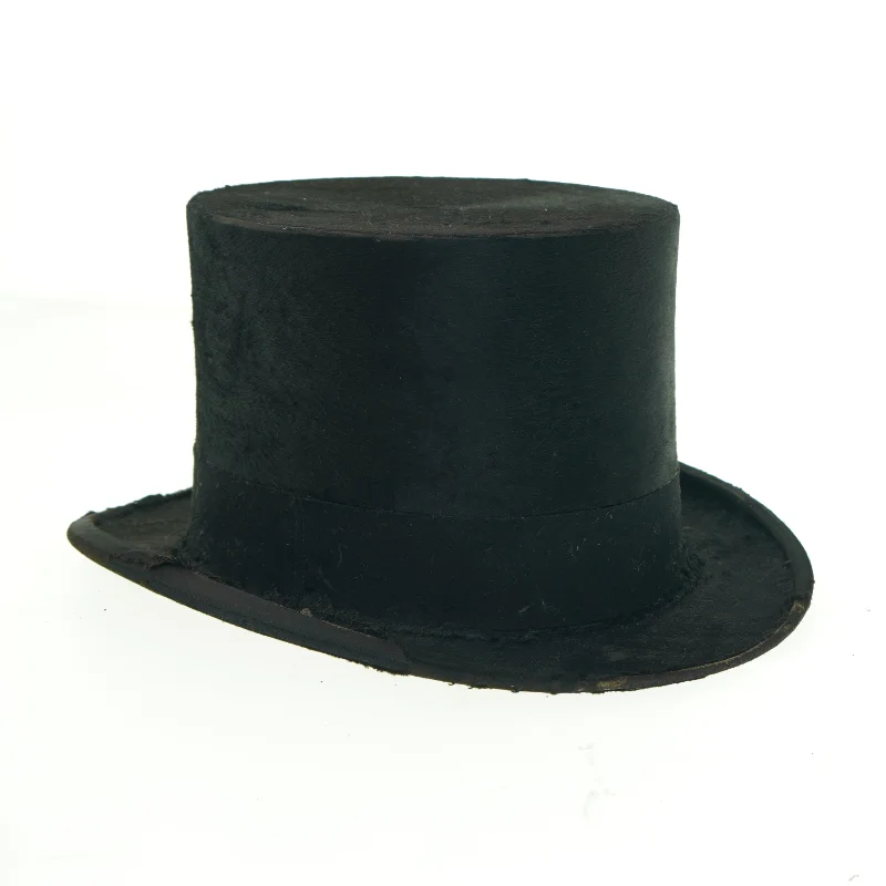 Høj hat (str. 32 x 26 x 17 cm)