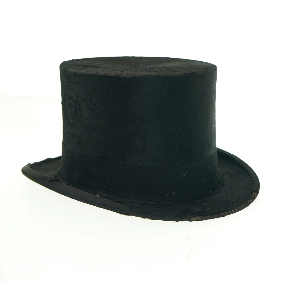 Høj hat (str. 32 x 26 x 17 cm)