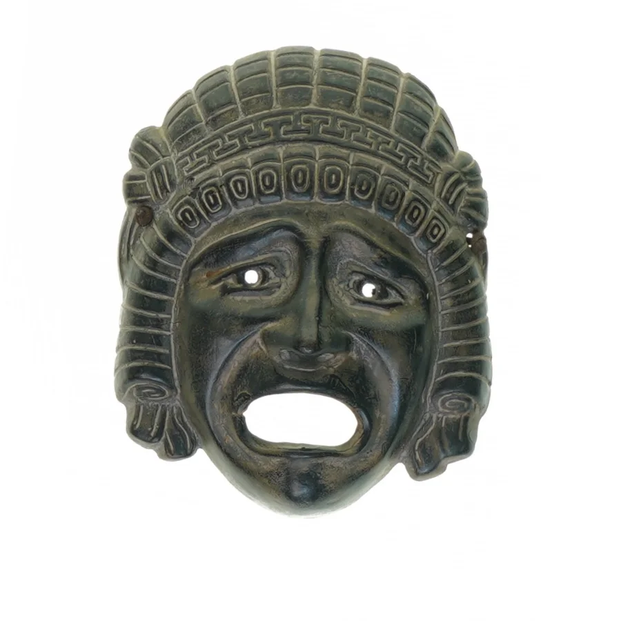Vægophæng med maske (str. 16 x 13 cm)
