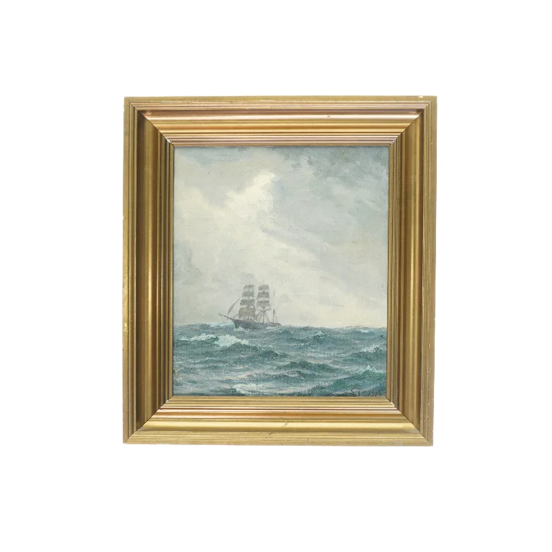 Billede, skibsportræt (str. 24 x 28 cm)