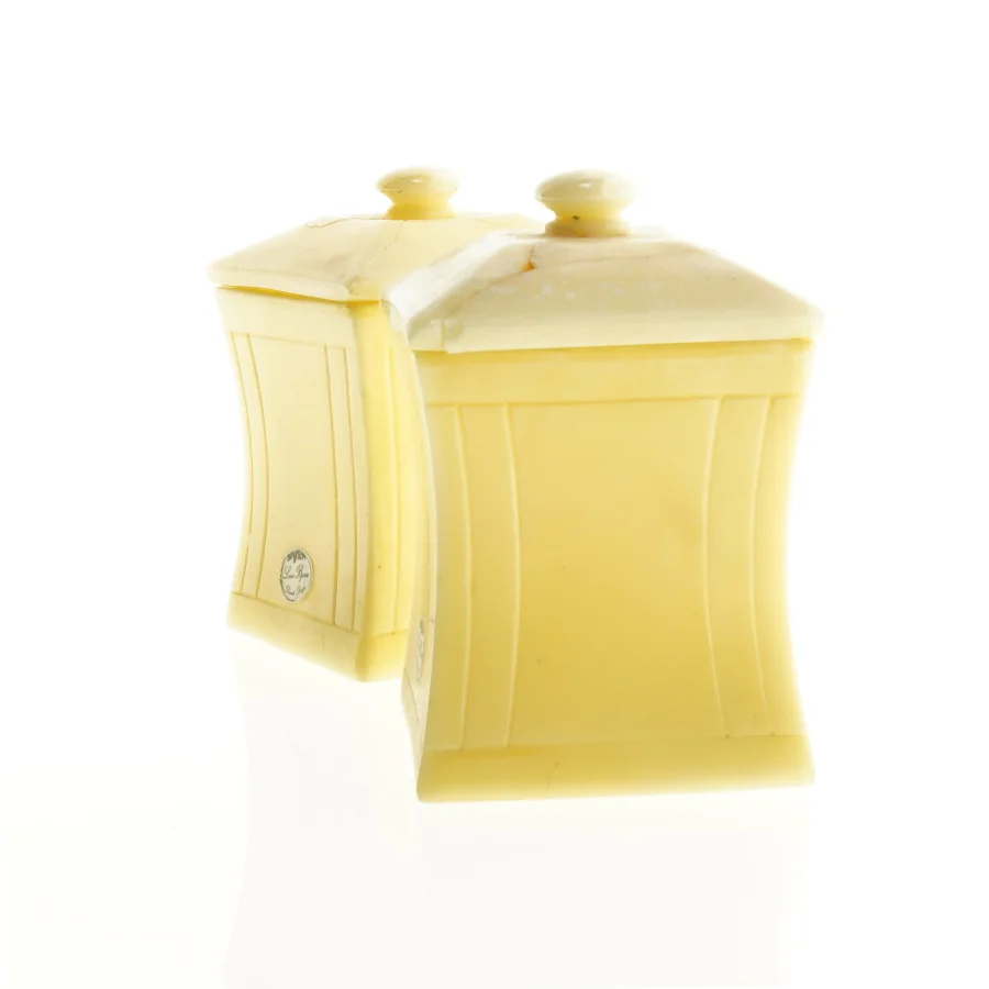 Opbevaringskrukker med låg fra Lene Bjerre (str. 13 x 8 cm)