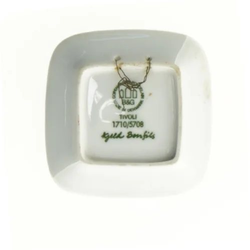 Platte 1710/5708 B&G, Tivoli fra Bing Og Grøndal (str. 7 x 7 cm)