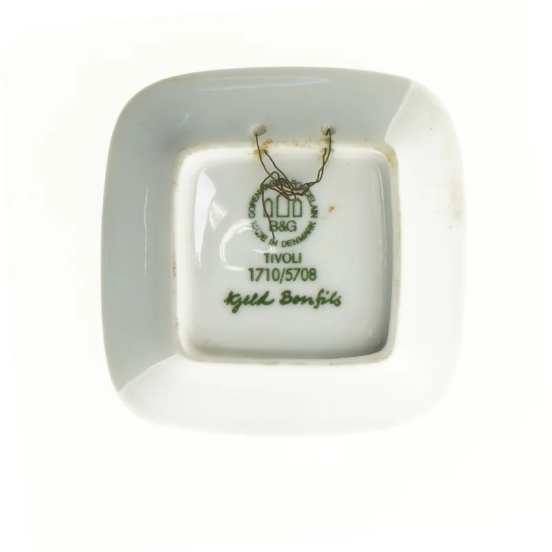 Platte 1710/5708 B&G, Tivoli fra Bing Og Grøndal (str. 7 x 7 cm)