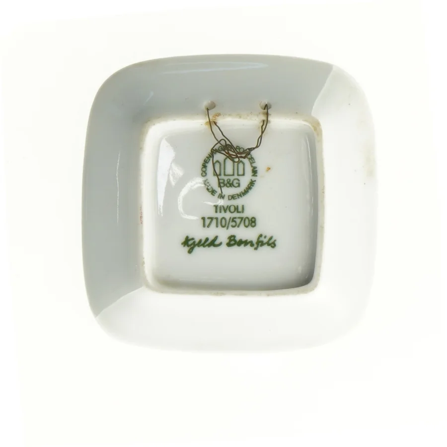 Platte 1710/5708 B&G, Tivoli fra Bing Og Grøndal (str. 7 x 7 cm)