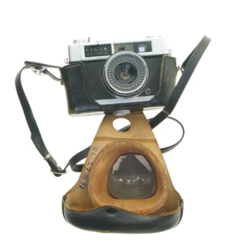 Vintage Konica EE-Matic Deluxe kamera fra Konica (str. 15x11 cm)