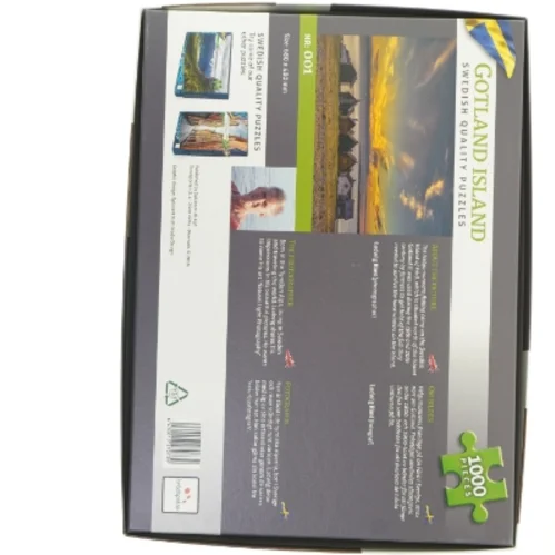 Puslespil med motiv fra Gotland (str. 68 x 48 cm)