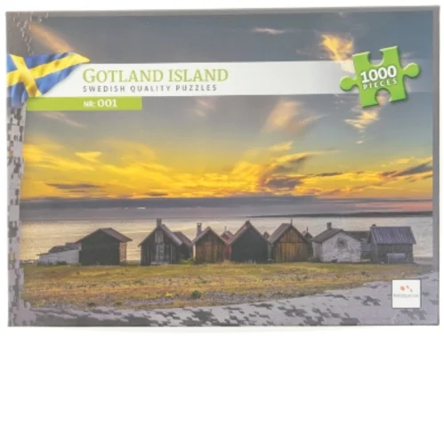 Puslespil med motiv fra Gotland (str. 68 x 48 cm)