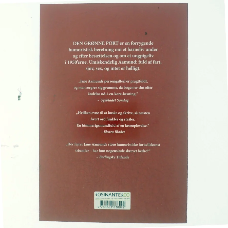 Den grønne port af Jane Aamund (Bog)