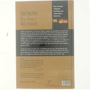 Da Vinci Mysteriet af Dan Brown (Bog)