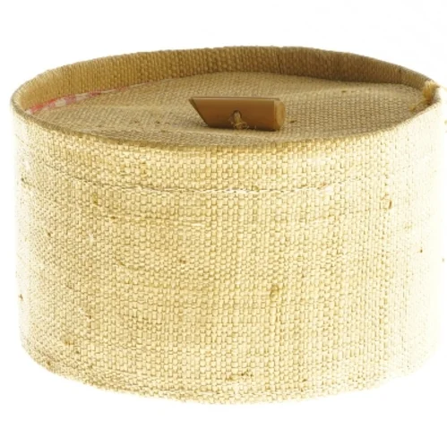 Oval kurv med låg (str. 17,5x14 cm)