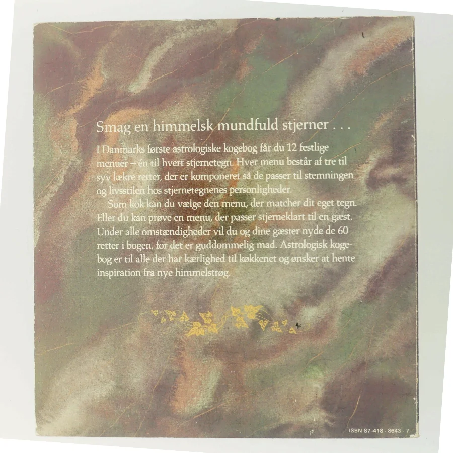 Astrologisk Kogebog af Grace Bilimann (Bog)