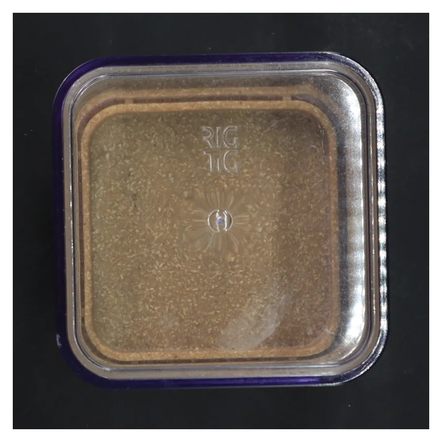 Beholder til mel, ris og lign. med låg fra Rig-tig (str. 21x10 cm)