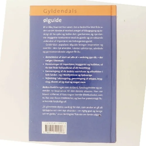Gyldendals ølguide af Anders Evald (Bog)