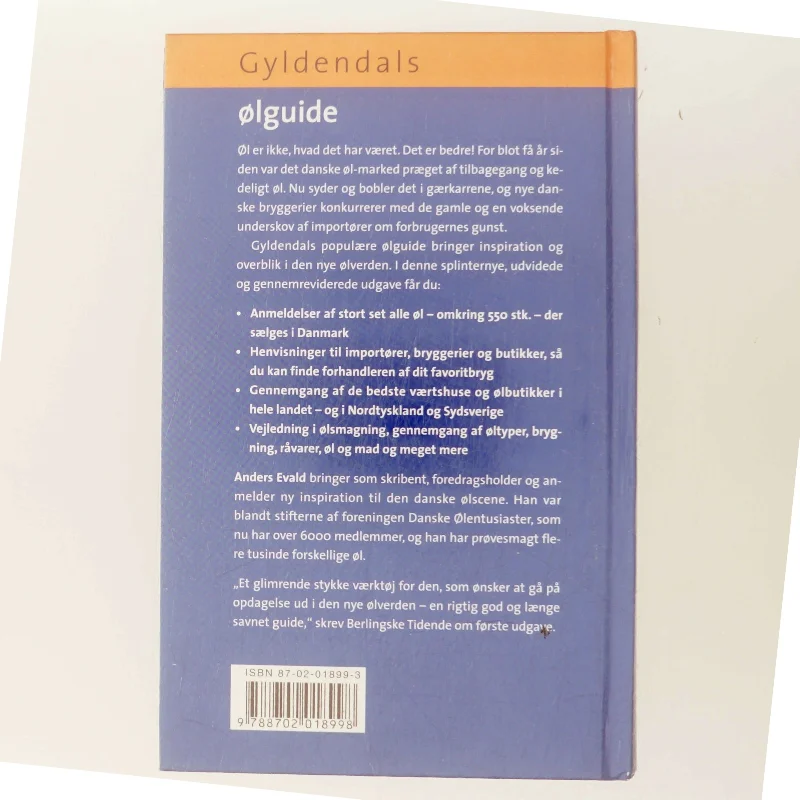 Gyldendals ølguide af Anders Evald (Bog)