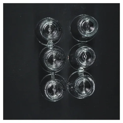 Sæt med seks glas (str. 6 styk, 7 cm)