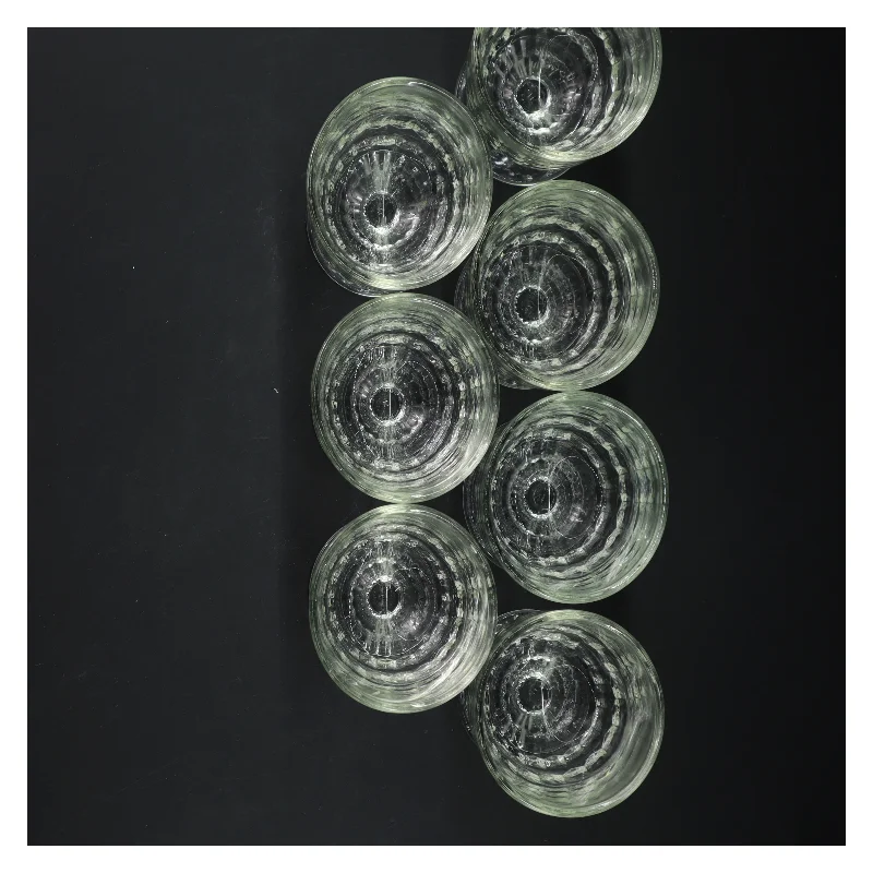 7 glas på fod fra La Rochere (str. 7 styk, 11 cm)