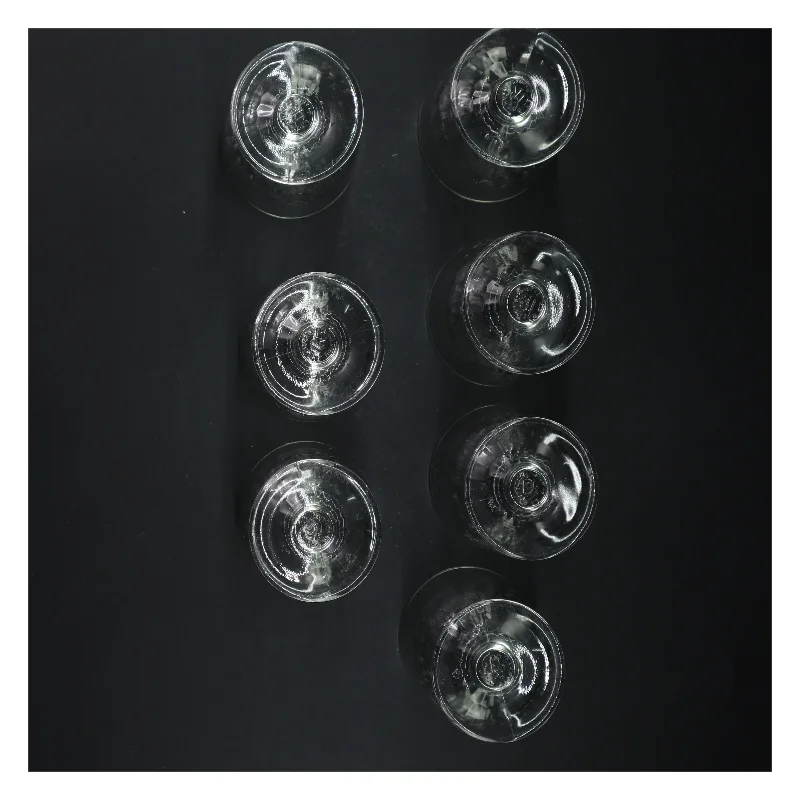 7 glas på fod fra La Rochere (str. 7 styk, 11 cm)