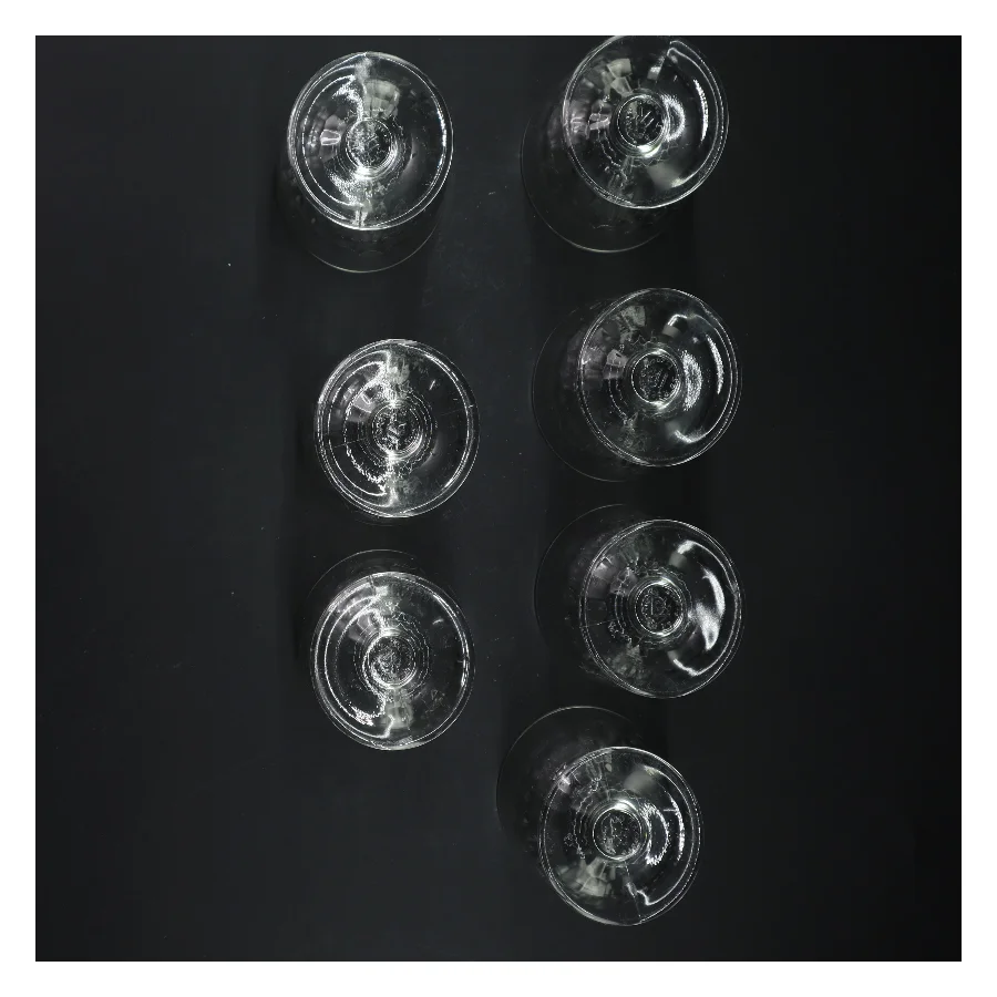 7 glas på fod fra La Rochere (str. 7 styk, 11 cm)