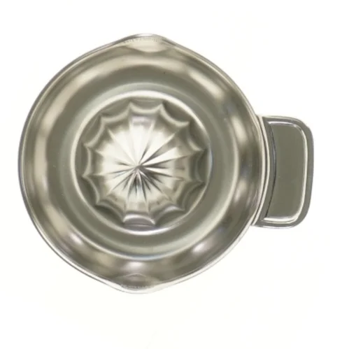 Rustfrit stål citruspresser (str. 11 cm)