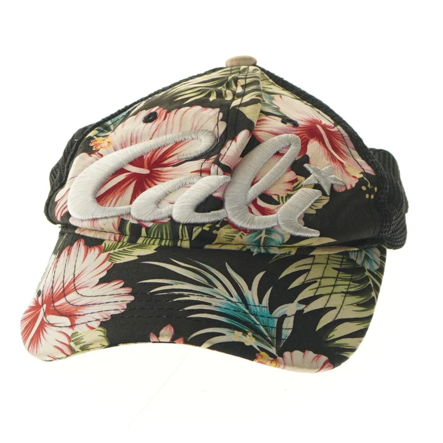 Blomstret kasket (str. 20 cm)