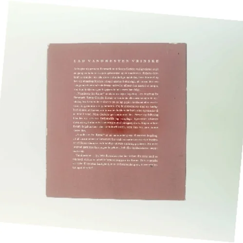 Vandheste fra Rømø af Søren Gericke (Bog)