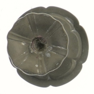 Lille lysestage i tin (str. 6 cm)