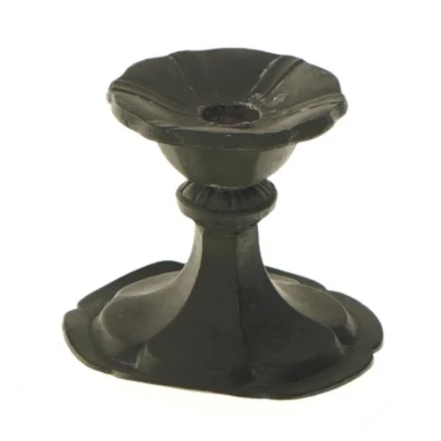 Lille lysestage i tin (str. 6 cm)