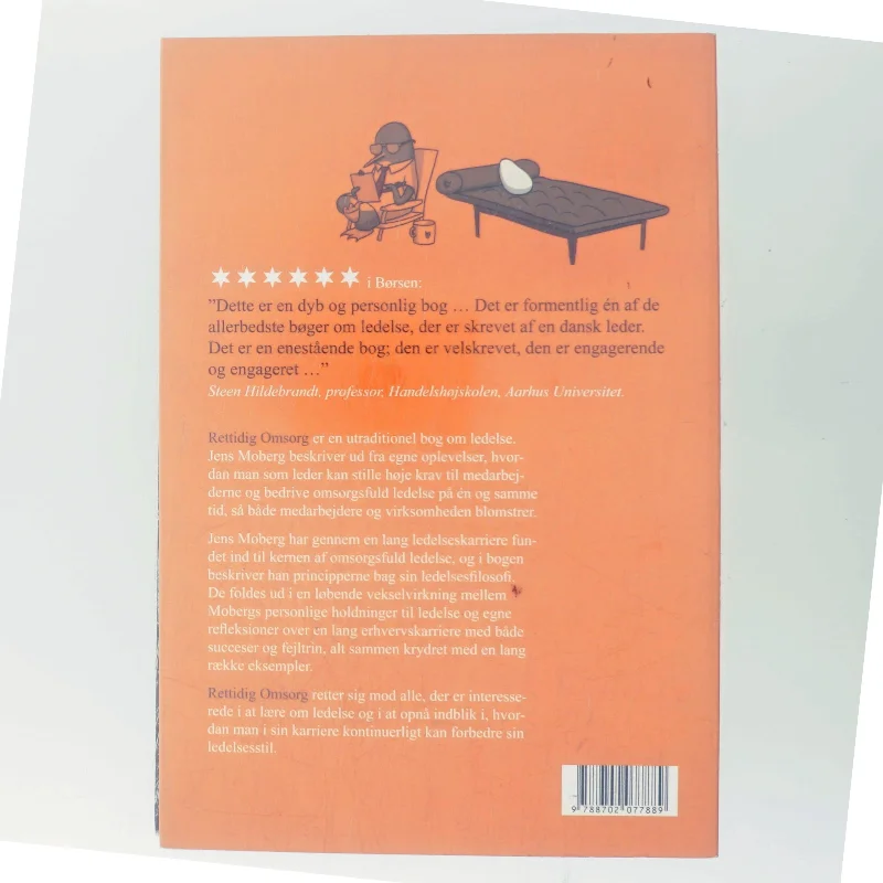Rettidig omsorg af Jens Moberg (Bog)