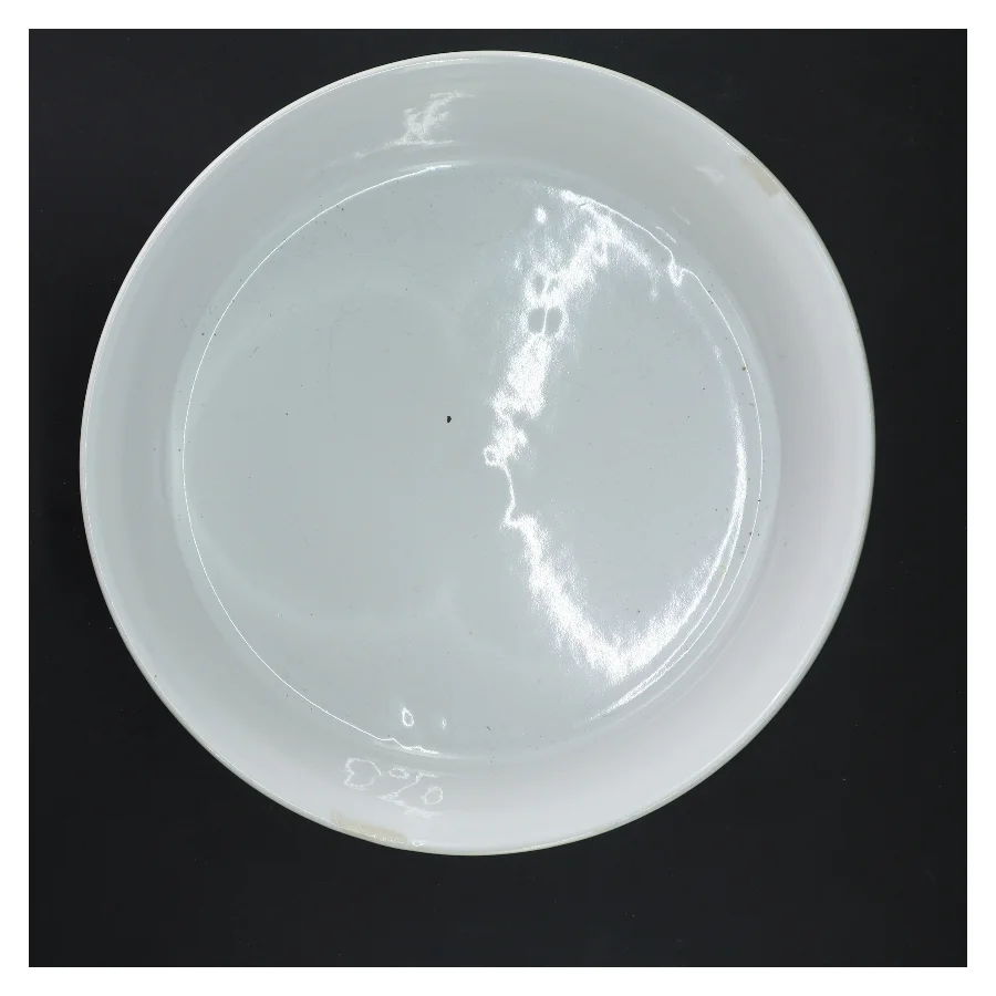 Rund hvid ovnfast  keramikskål Ø 23 cm (str. Ø 23 cm)